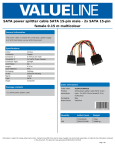 Valueline VLCP73190V015 SATA cable