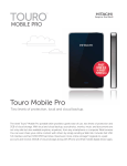 HGST Touro Mobile Pro HTOLMLA7501BBB external hard drive