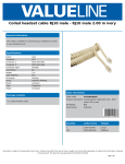 Valueline VLTP90100I20 telephony cable