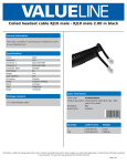 Valueline VLTP90100B20 telephony cable