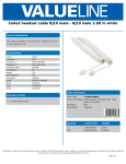 Valueline VLTP90100W20 telephony cable