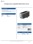 König INK3-PGI525BK ink cartridge