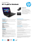 HP 15 g067nr TouchSmart