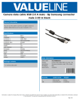 Valueline VLCP60801B20 camera cable