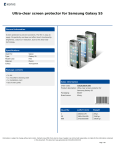 König CSGAL5SUC100 screen protector