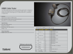 HOBBES E-851 cable network tester