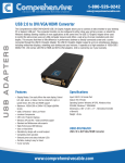 Comprehensive USB2-DVI/VGA/HD