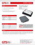 GTS HCN50-LI rechargeable battery