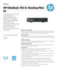 HP EliteDesk 705 G1