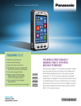 Panasonic Toughpad FZ-E1 32GB 3G 4G Black