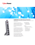 CyberPower CSB606M surge protector