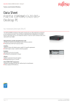 Fujitsu ESPRIMO E420 E85+