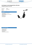 Ewent EW1207 mobile device charger