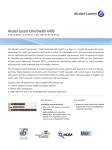 Alcatel-Lucent OS6400-48