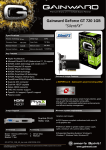 Gainward 426018336-3316 NVIDIA GeForce GT 720 1GB graphics card