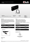 CLUB3D DisplayPort 1.2 to DisplayPort 1.2 Cable 3M. (4K 60Hz)