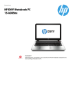 HP ENVY 15-k009ne