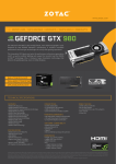 Zotac ZT-90201-10P NVIDIA GeForce GTX 980 4GB graphics card