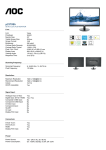 AOC P2370SH LED display