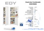 EDY EDKV8050 fridge-freezer