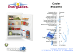 Everglades EVCO110 refrigerator