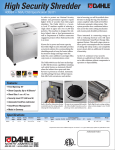 Dahle 40634 paper shredder