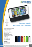 Esorun ES-FA70-1750-B mobile phone case