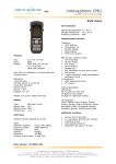 Innovaphone IP61 LCD Wireless handset Black