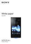 Sony Xperia J ST26i 4GB 4G White