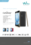 Wiko Getaway Black, Gold