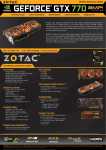 Zotac ZT-70309-10P NVIDIA GeForce GTX 770 2GB graphics card