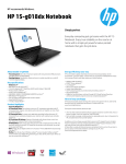 HP 15 15-g018dx