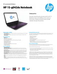 HP 15 15-g042ds