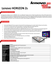 Lenovo Horizon 2s
