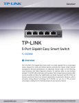 TP-LINK TL-SG105E network switch