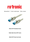 Value S/FTP, Cat6a, 1.0m