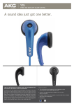 AKG Y15-BLK headphone