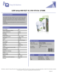 HQ HQLE27A60001 energy-saving lamp