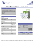 HQ HQLGU10MR16001 energy-saving lamp