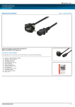 Ednet 84550 power cable