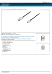 Ednet 84186 USB cable