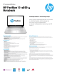 HP Pavilion 15-p029cy