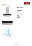 Mora OK 973 GX cooker hood