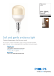 Philips Softone 872790026054025 energy-saving lamp