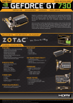 Zotac ZT-71108-10L NVIDIA GeForce GT 730 4GB graphics card