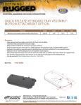 Gamber-Johnson 7160-0498 mounting kit