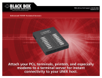 Black Box 40870-R3 console server