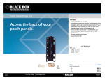 Black Box RMT012 rack accessory