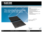 Black Box RM418-R4 rack accessory