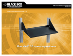Black Box RM112-R2 rack accessory